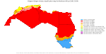 Köppen–Geiger climate classification map at 1-km resolution for Northern Africa (1991–2020)