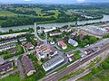 La Plaine, vue du ciel