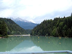 Ilustrační obrázek článku Jezero Vodo di Cadore