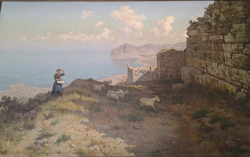 File:Le mura fenice di Erice.jpg