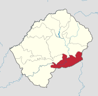 Lesotho - Qacha's Nek.svg