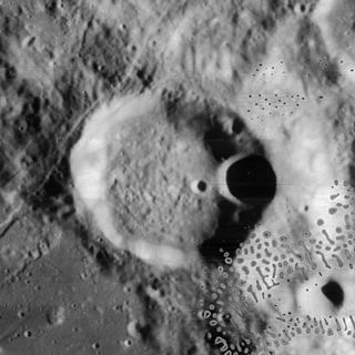 Liebig (crater) impact crater