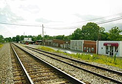 Norfolk Southern tracks and storefronts along Big Limestone Road Limestone-RR-tracks-building-tn1.jpg