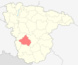 Podgorenskij rajon – Mappa