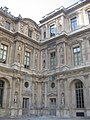 Cour carrée a Louvre-ban