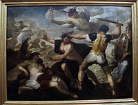 Ο Περσέας αποκεφαλίζει τη Μέδουσα, Νάπολη, Εθνικό Μουσείο Καποντιμόντε
