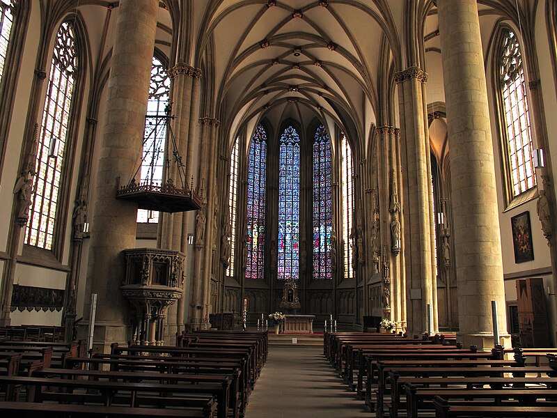 File:Münster - Lambertikirche - Innenraum.JPG