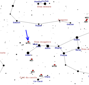 Carta di M101
