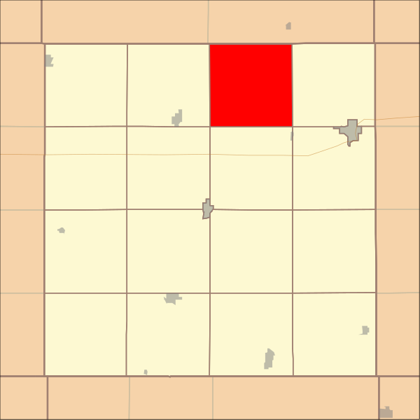 File:Map highlighting Eldorado Township, Clay County, Nebraska.svg