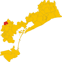 Mappa del comune di Noale (provincia di Venezia, regione Veneto, Italia).svg