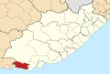 Map of the Eastern Cape with Kou-Kamma highlighted (2016).svg