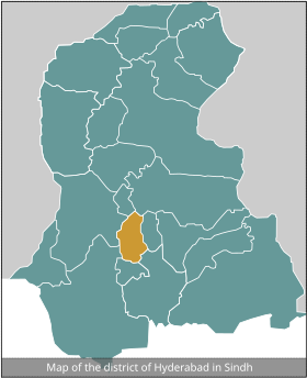 Map of the district of Hyderabad in Sindh.svg