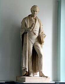 Marble statue of Sir Henry Marsh, former president of the Royal College of Physicians of Ireland.jpg