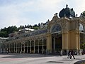 The main cast-iron colonnade