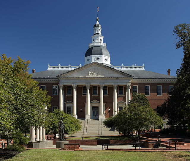 Image: Maryland State House from College Ave