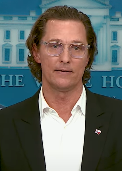 File:Matthew McConaughey speaking at the White House June 2022 (cropped).png