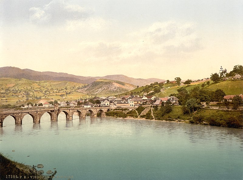 File:Mehmed Pasa Sokolovic Bridge Visegrad 1900.JPG