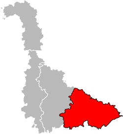 Location of Qarku Lunéville