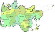 Midtjylland municipalities