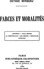Thumbnail for Farces et moralités