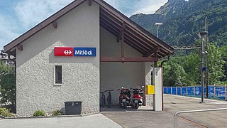 <span class="mw-page-title-main">Mitlödi railway station</span>