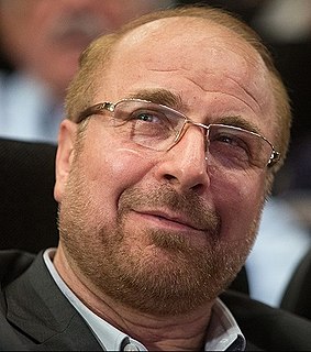 Mohammad Bagher Ghalibaf Iranian conservative politician, professor, and former air force pilot