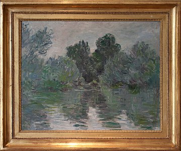 Claude Monet, Un bras de la Seine près de Vétheuil (1878), huile sur toile.