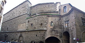 Monti - muro della Suburra e casa dei cavalieri di Rodi - retro 1050880-1.JPG
