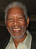 A photograph of Morgan Freeman