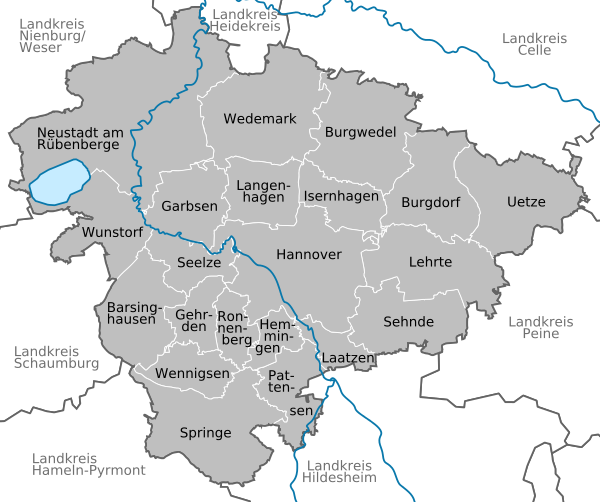 Municipalities in H.svg