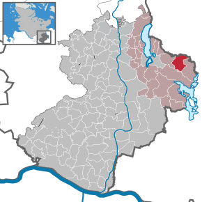 Poziția localității Mustin