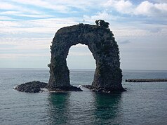 Nabetsuru-iwa on Okushiri-jima Island