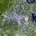 Satellite view of Nashville