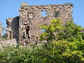 Ruinene av det gamle slottet fra det 16. århundre