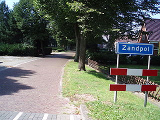 Zandpol Village in Drenthe, Netherlands