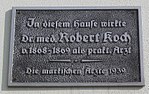 Robert Koch: Leben, Begründung der Bakteriologie, Robert Koch als Epidemiologe