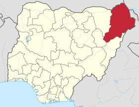 Localisation de Borno