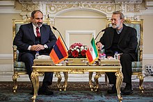 Nikol Pashinyan prime minister of Armenia in Tehran (2019) 10.jpg
