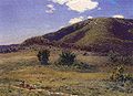 A Mountain landscape (ca. 1880—1890)