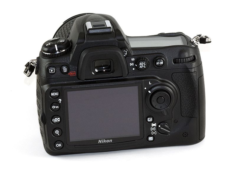 File:Nikon D300s - Rear.jpg