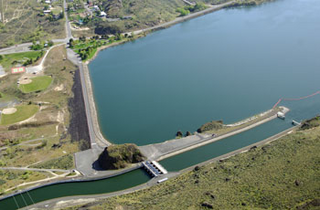 North Dam dam in Grant County, Washington