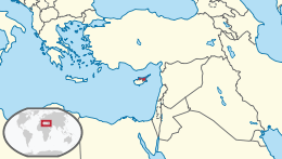 Map of Northern Cyprus