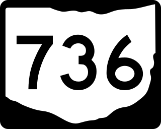 <span class="mw-page-title-main">Ohio State Route 736</span> State highway in Union County, Ohio, US