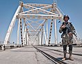 Officer of the Afghan Border Police at the Afghanistan–Uzbekistan Friendship Bridge.jpg