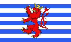 Official flag of the Province of Luxembourg.svg