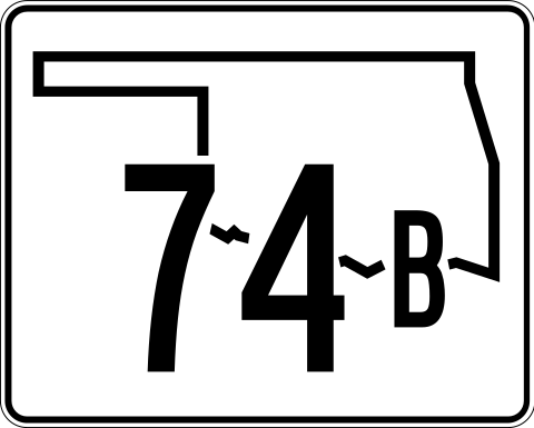 File:Oklahoma State Highway 74B.svg