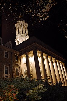 Pennsylvania State University in State College OldMainUniversityPark.jpg