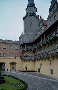 Олесницкий замок, место рождения Иоахима