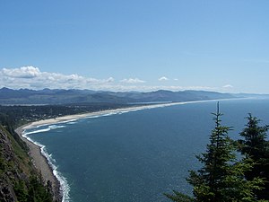 View from Oswald West State Park