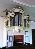 Turley-Orgel von 1813 in der Dorfkirche Päwesin